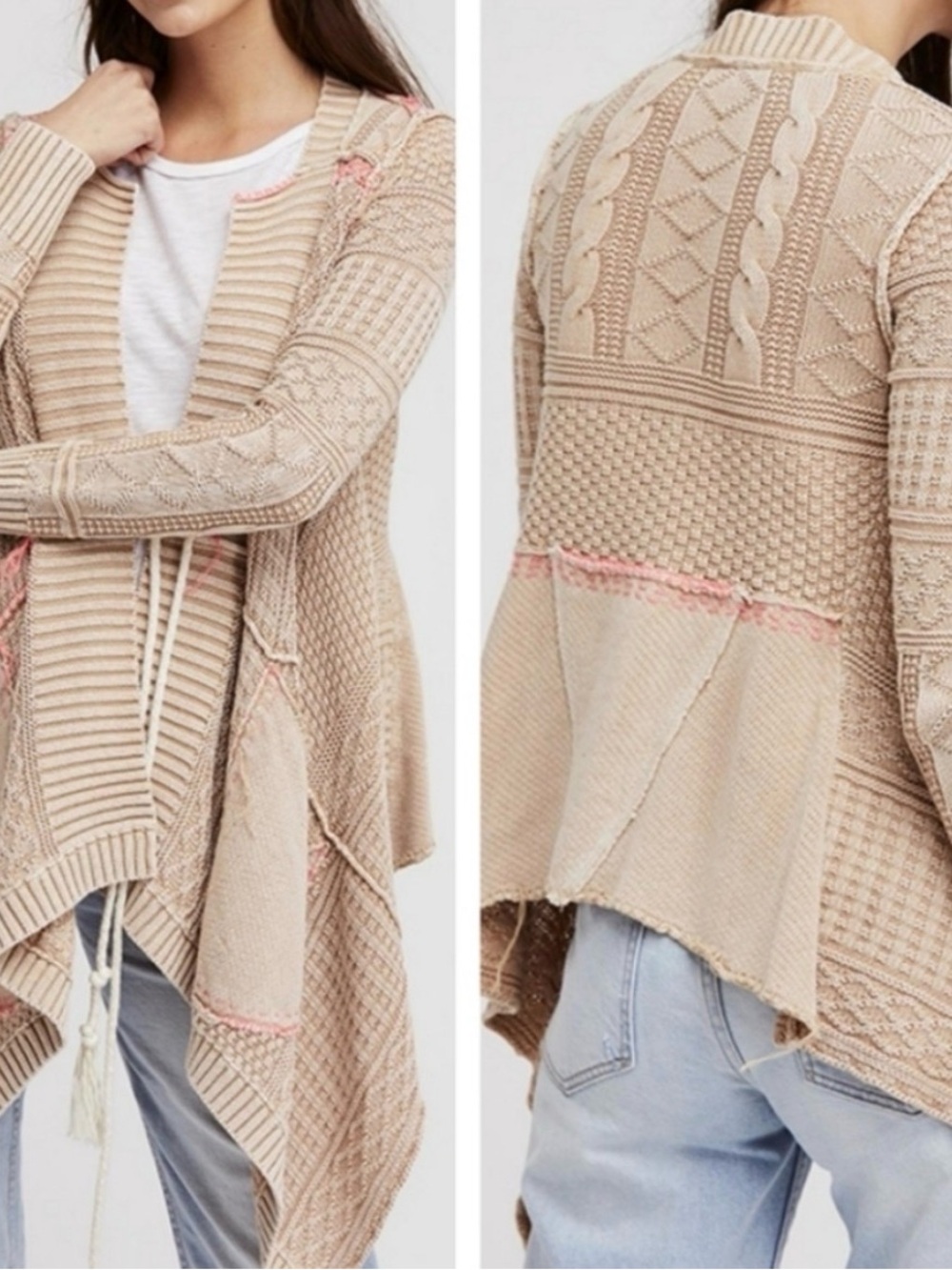 Free People All Washed Out Cardigan in XS